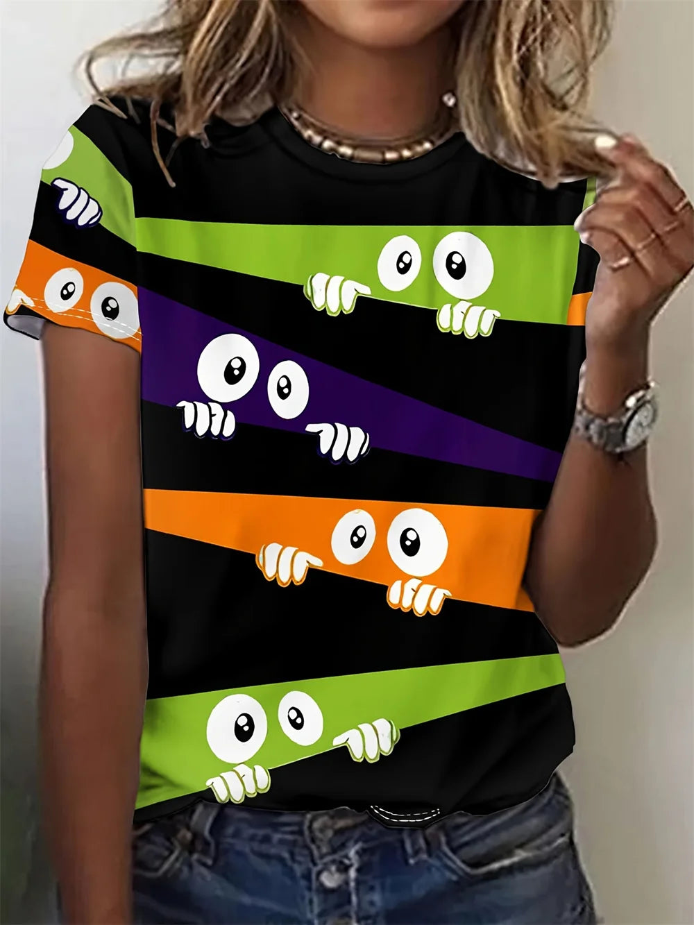 Cute Cat Dog Women's T-Shirts