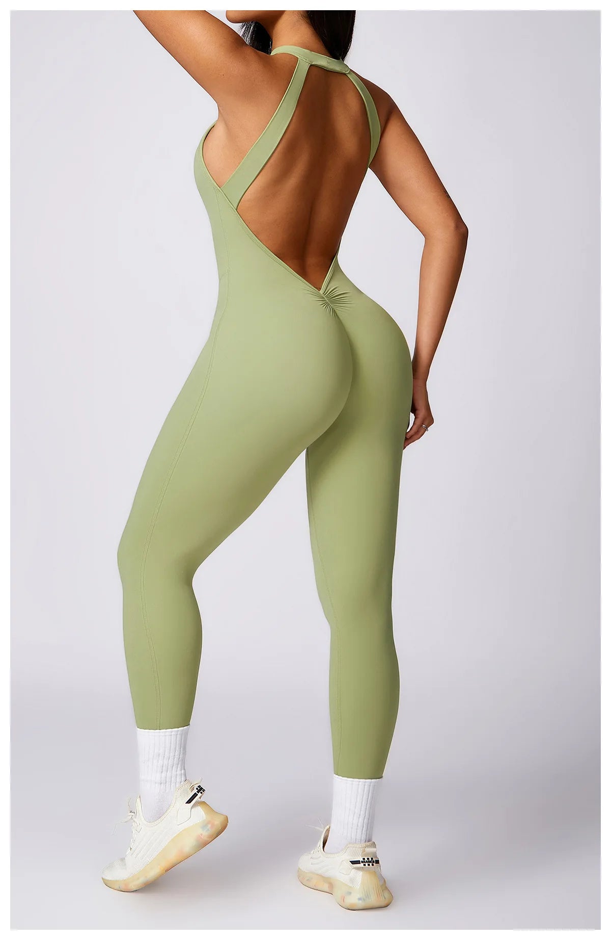 Delaila3 Backless Bodysuit