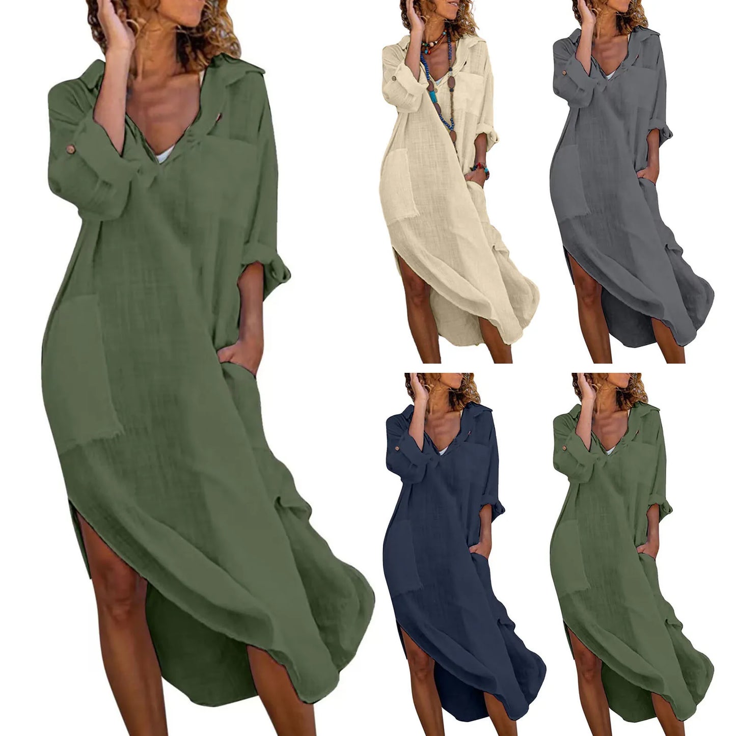 Sania Shirt Dress