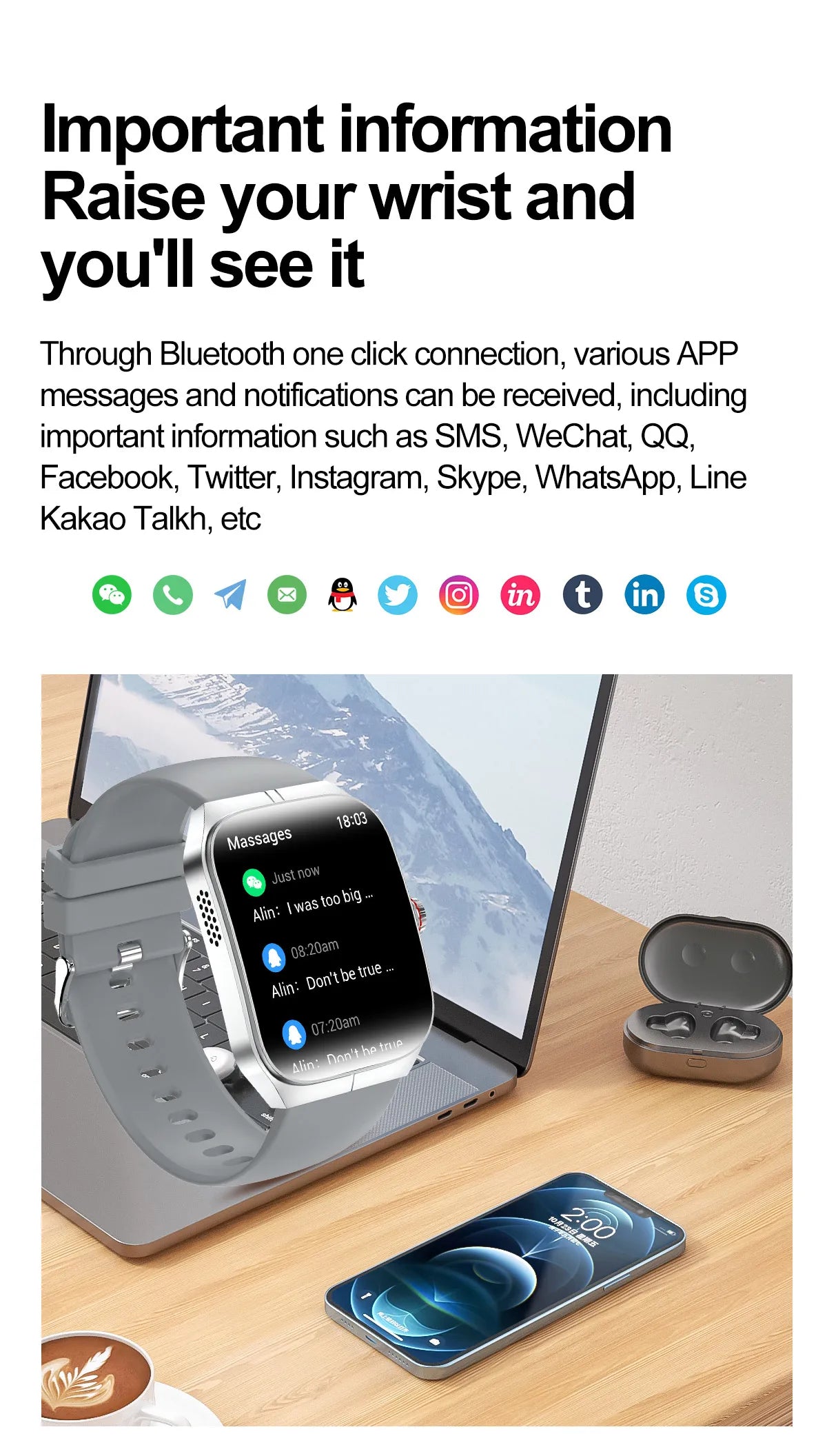 Nazly smart watch
