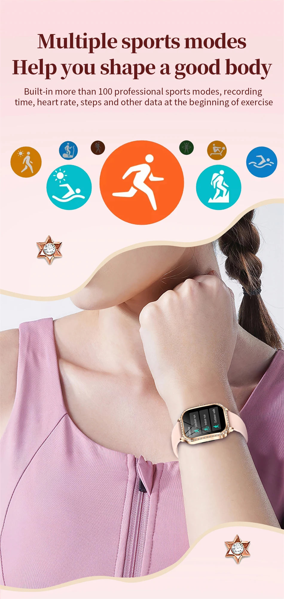 LIGE Smart Watches for Women