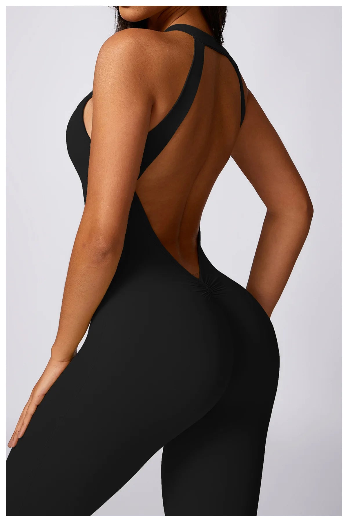 Delaila3 Backless Bodysuit