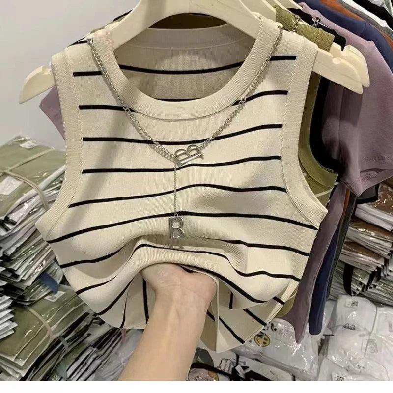2025 Striped Vest