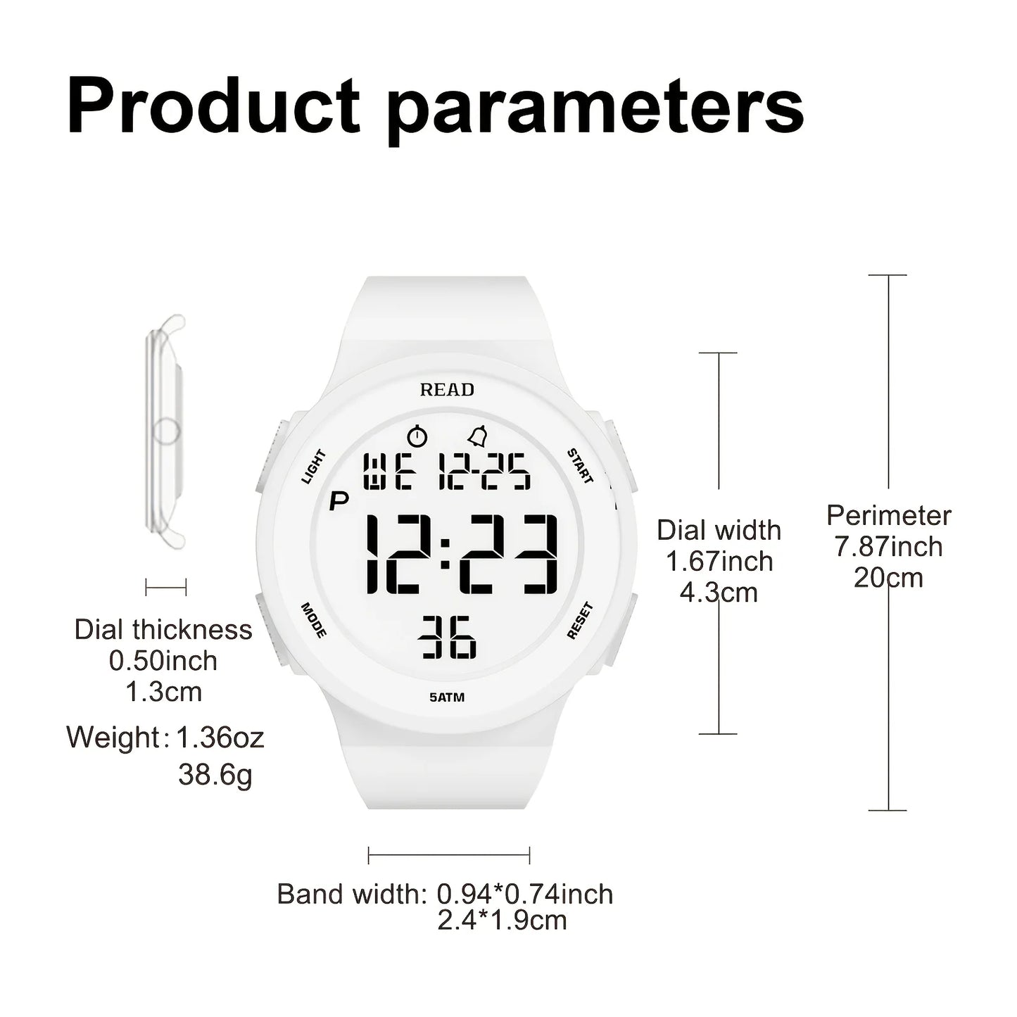 Rania3 Digital Watch