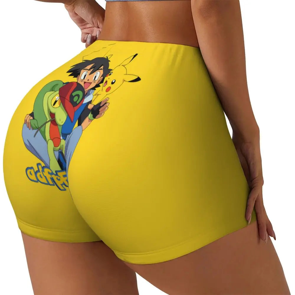 Ghandi Custom Pikachus Yoga Shorts