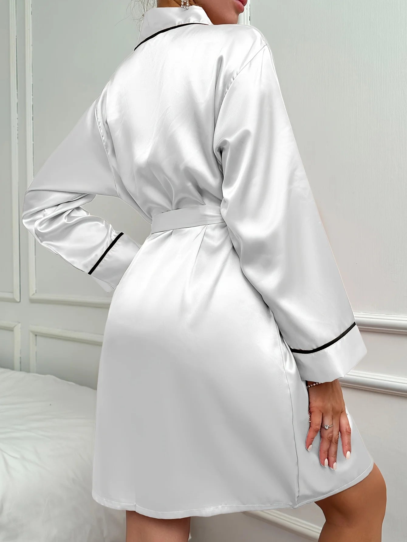 Diana Silk Belted Robe