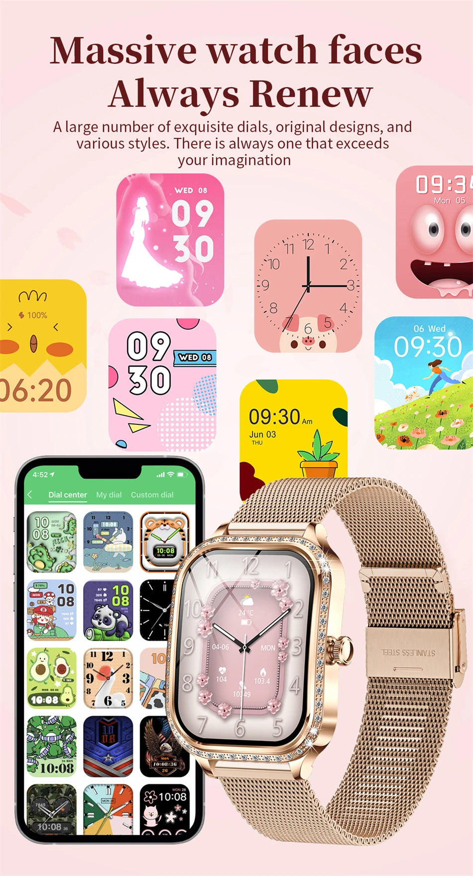 LIGE Smart Watches for Women