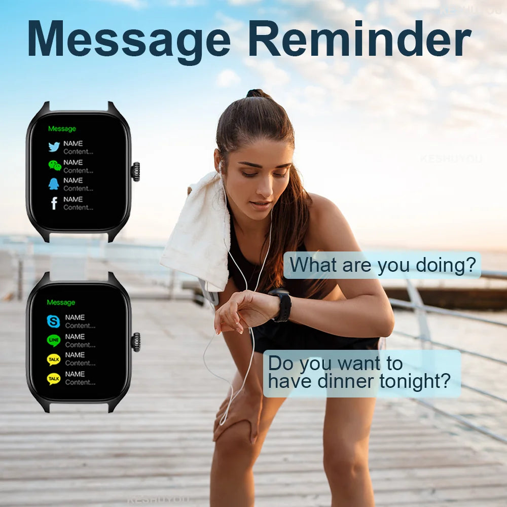 KESHUYOU New Smart Watch