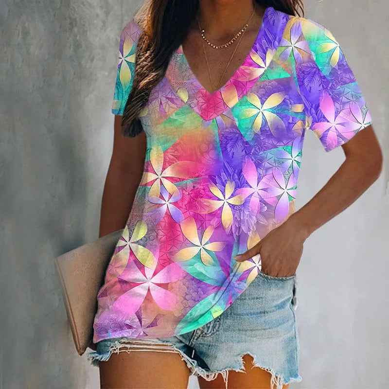 Amaya 3D Print T Shirt
