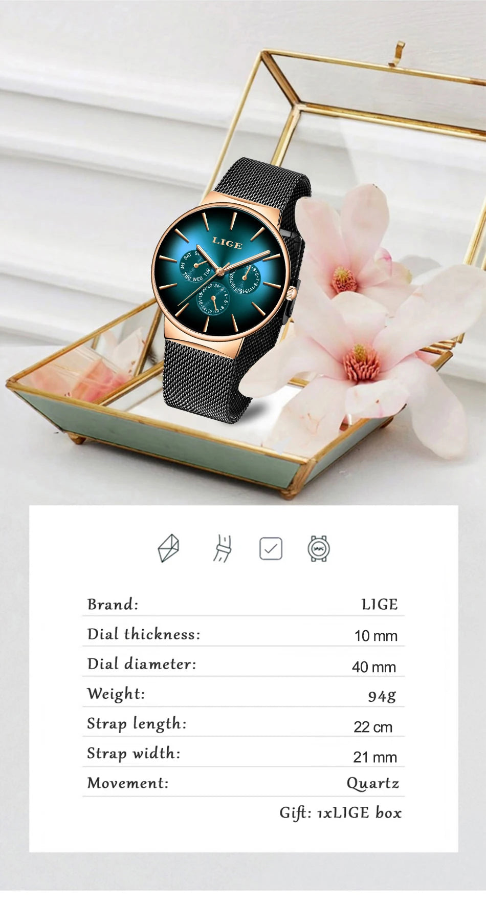 LIGE2 Woman Watch
