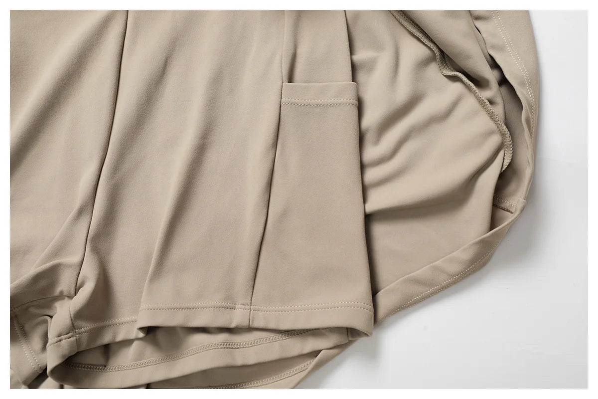 Fake Two-piece Sports Dress