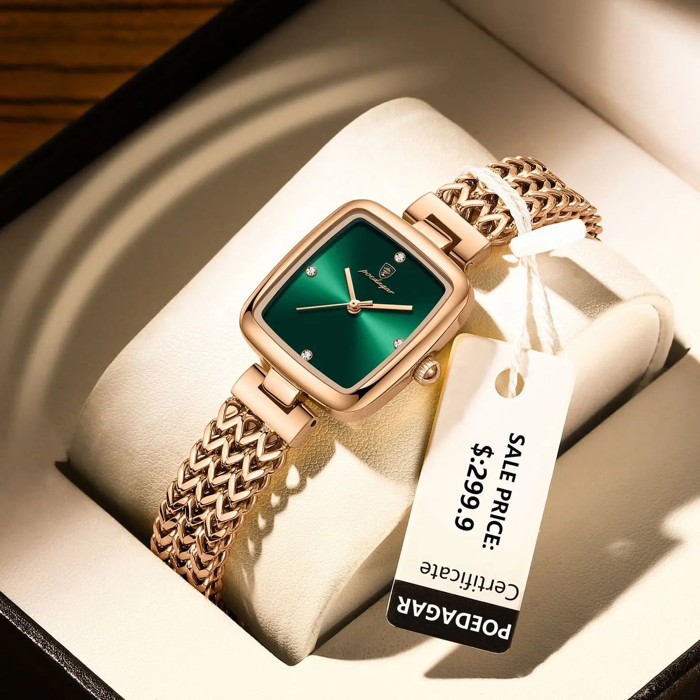 Zawra Luxury Square Watch