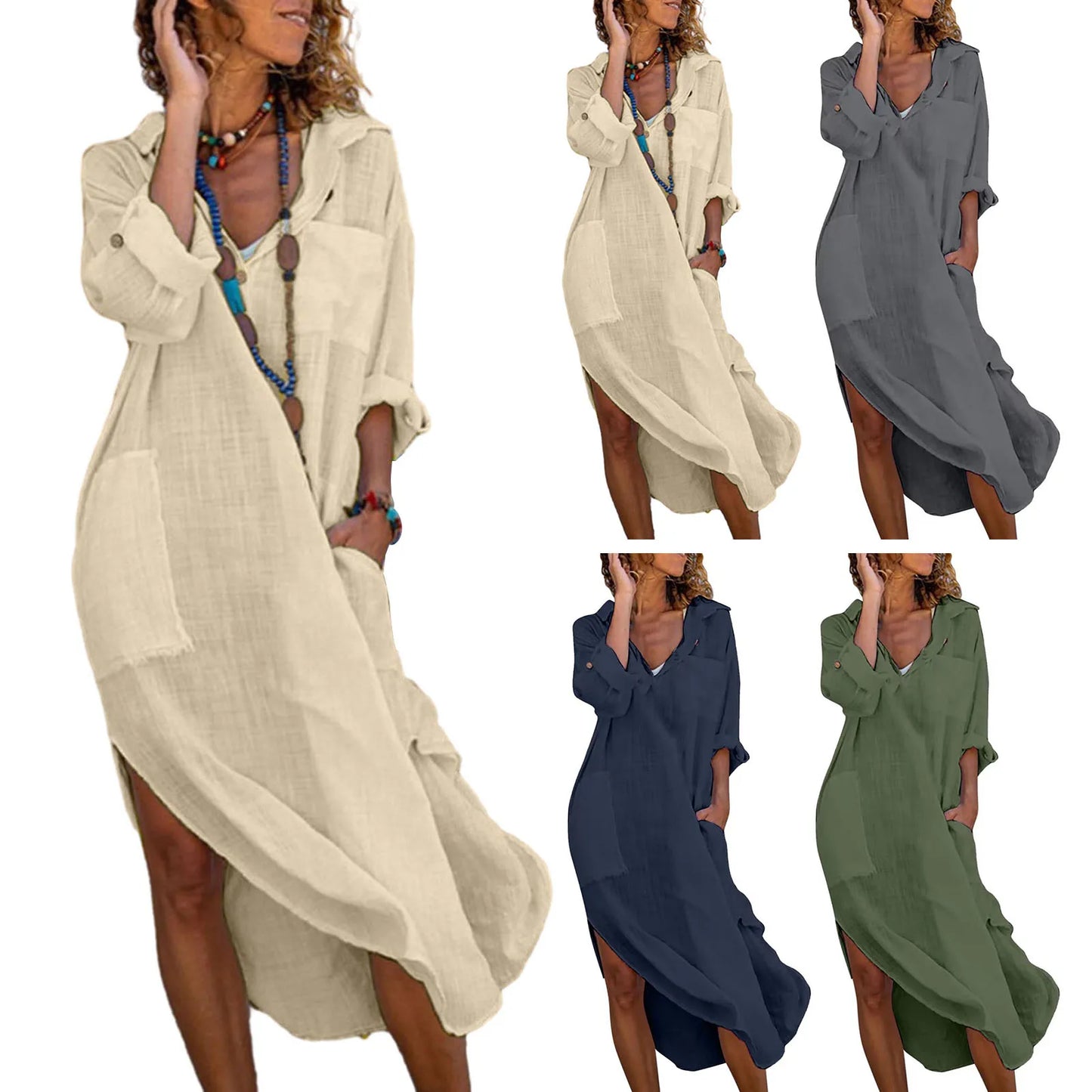 Sania Shirt Dress