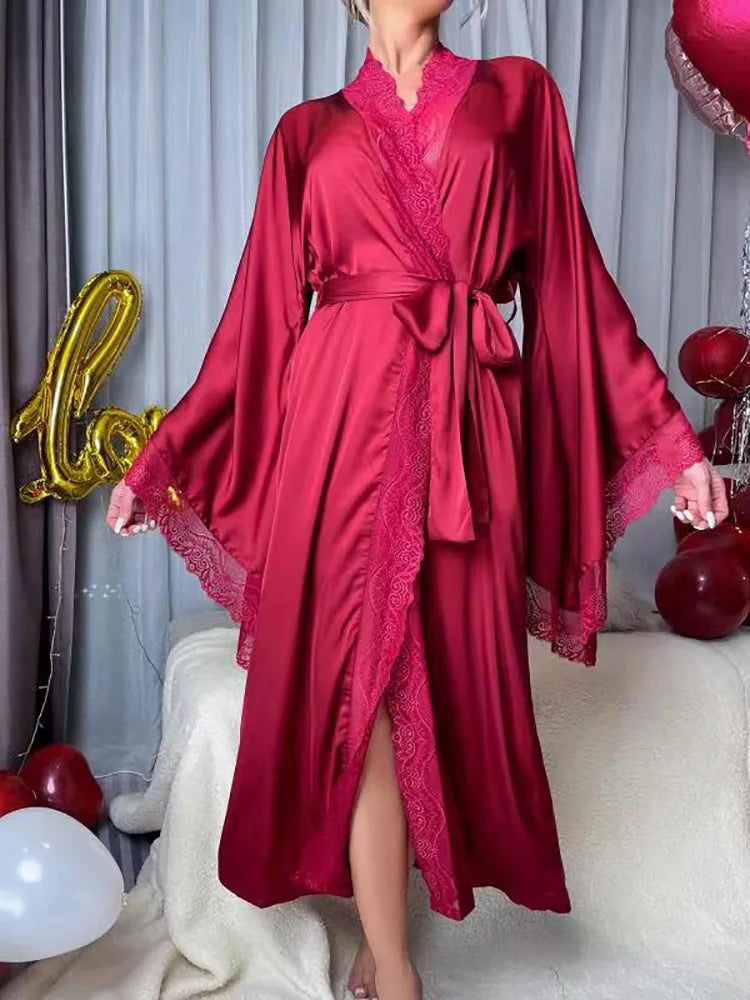Sherin2 Bathrobe Sleepwear Nightgown