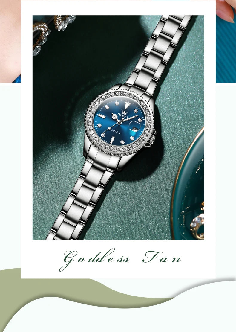 OLEVS2 Original Quartz Watch for Women