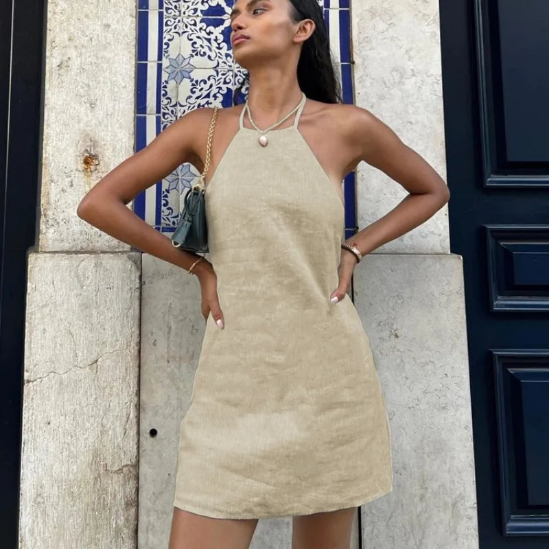 Najat Backless Dress
