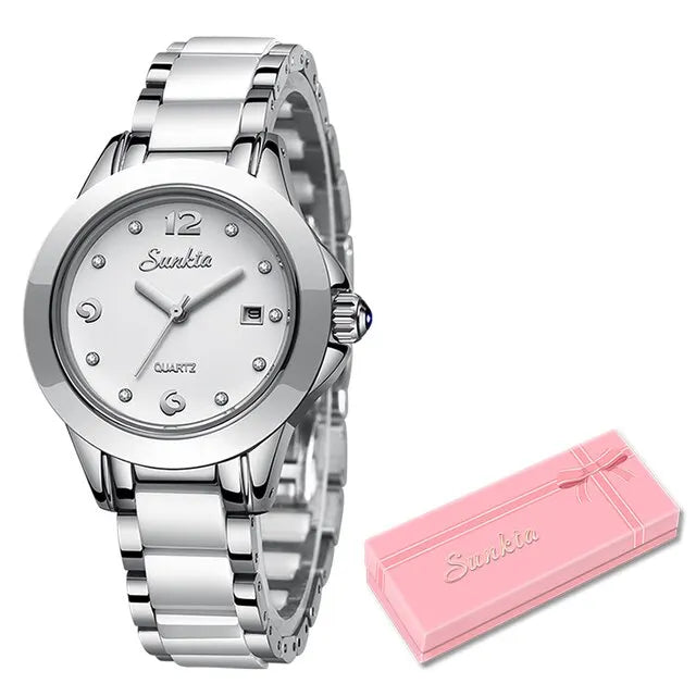 Lige Rose Gold Bracelet Watches