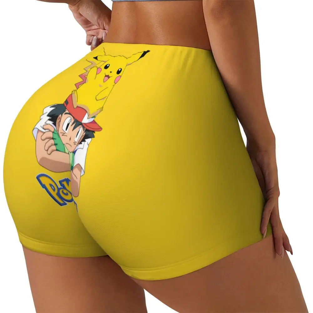 Ghandi Custom Pikachus Yoga Shorts