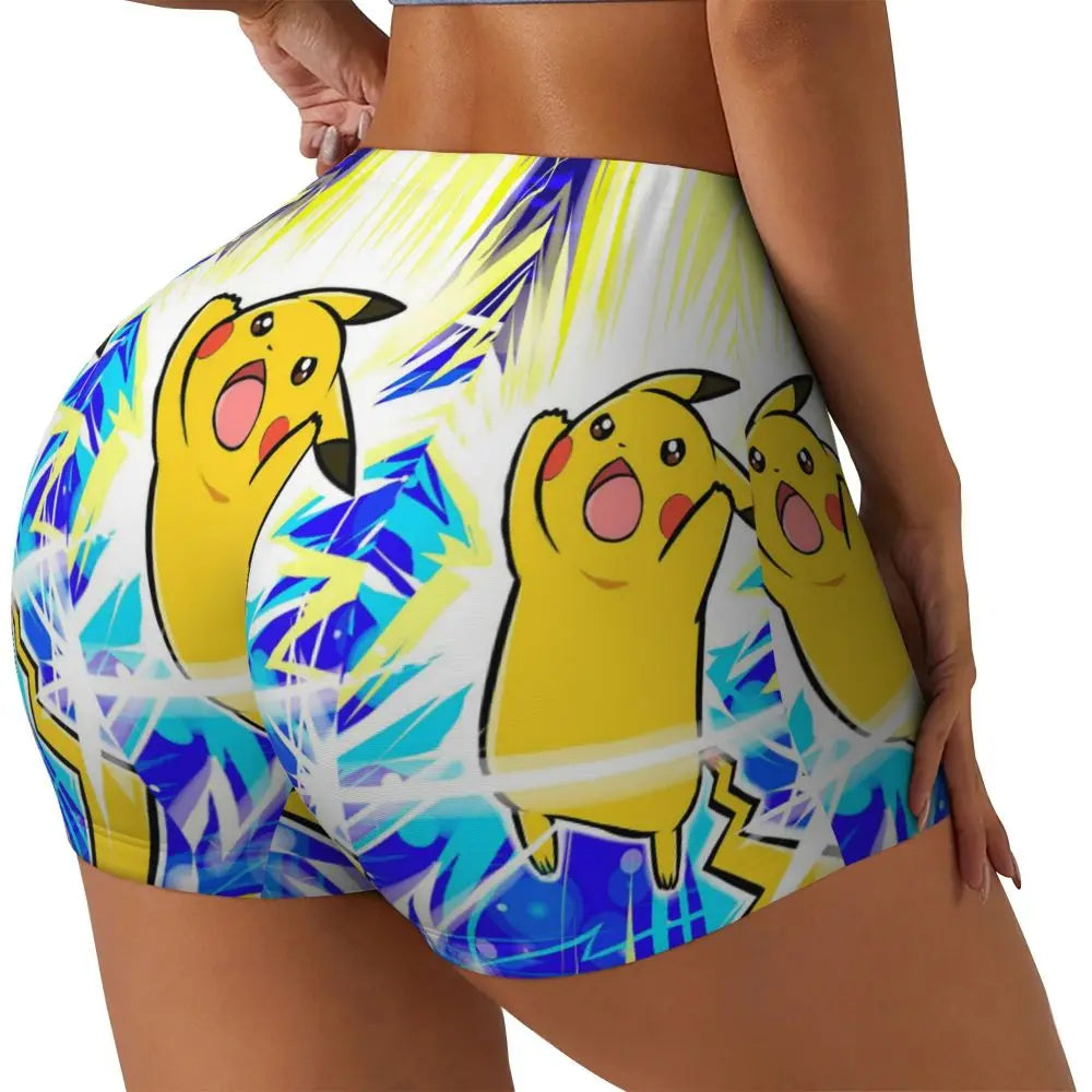 Ghandi Custom Pikachus Yoga Shorts