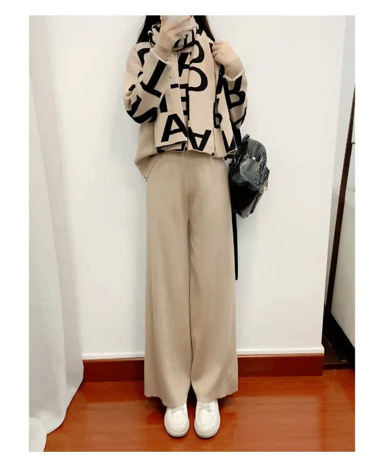 Seham Knitting 3Piece Set