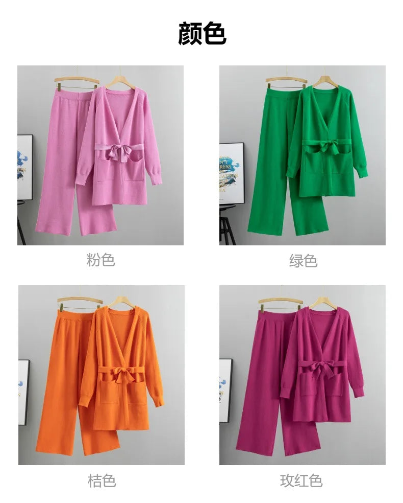 Hawa Knitted 2 Pieces Set