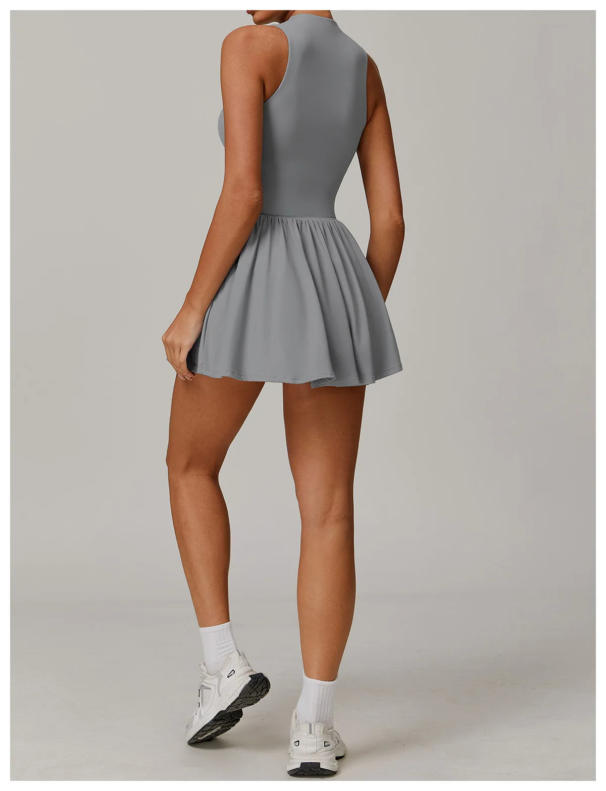 Fake Two-piece Sports Dress