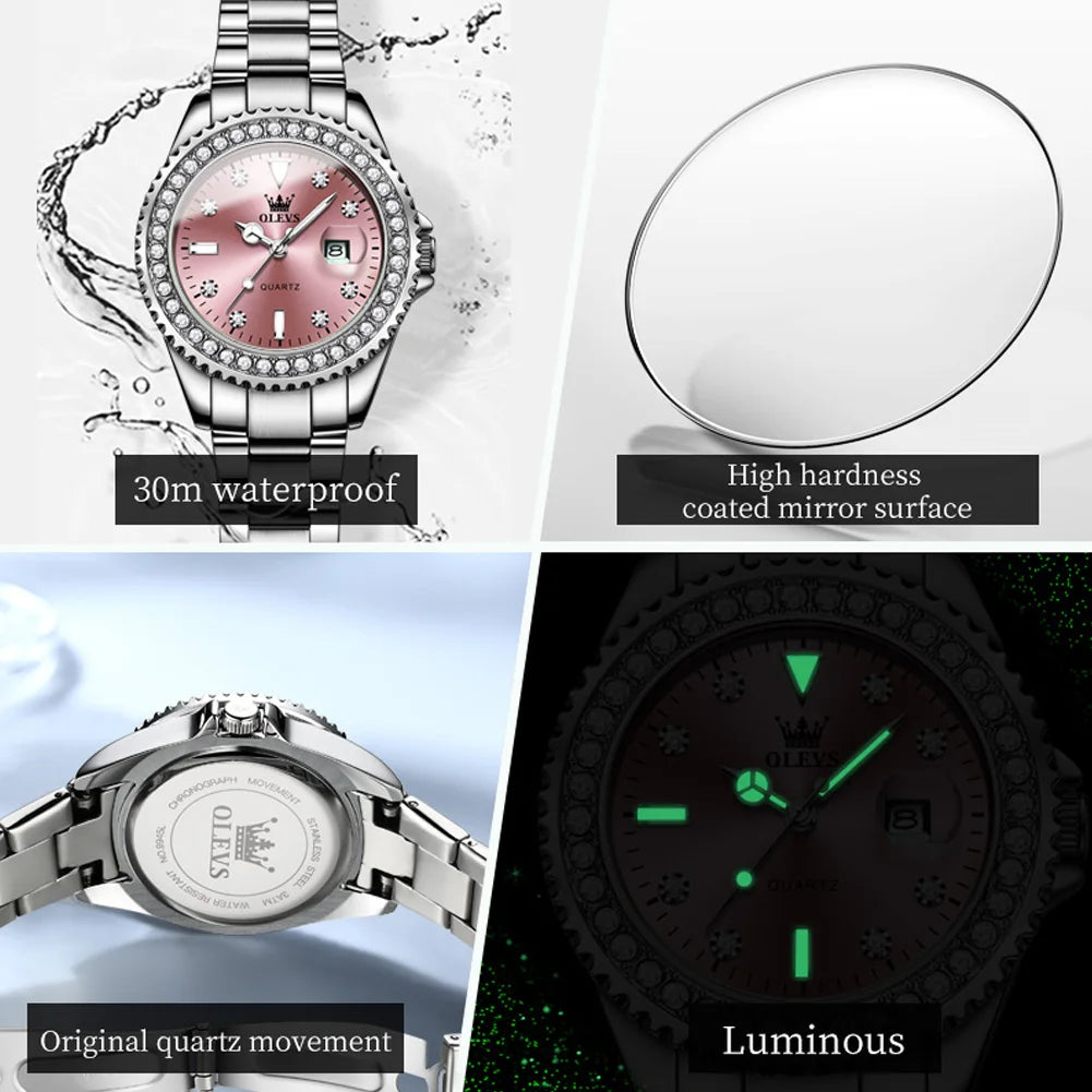 OLEVS2 Original Quartz Watch for Women