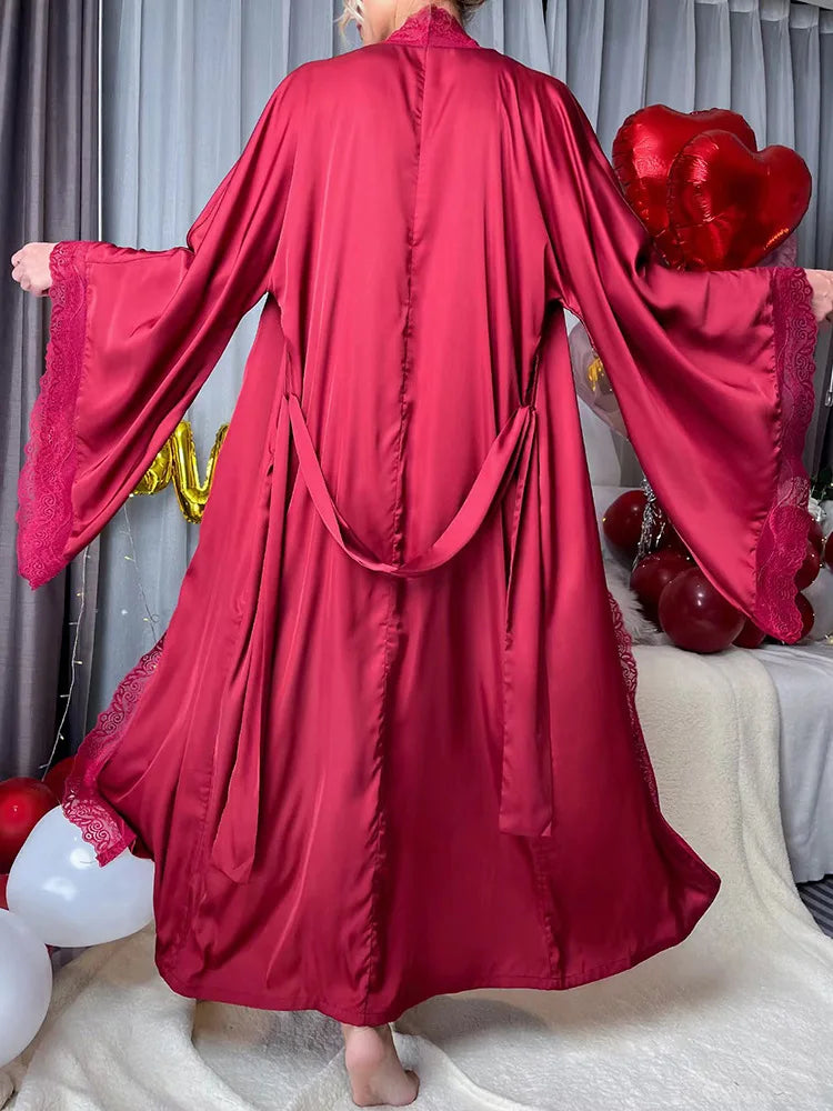 Sherin2 Bathrobe Sleepwear Nightgown