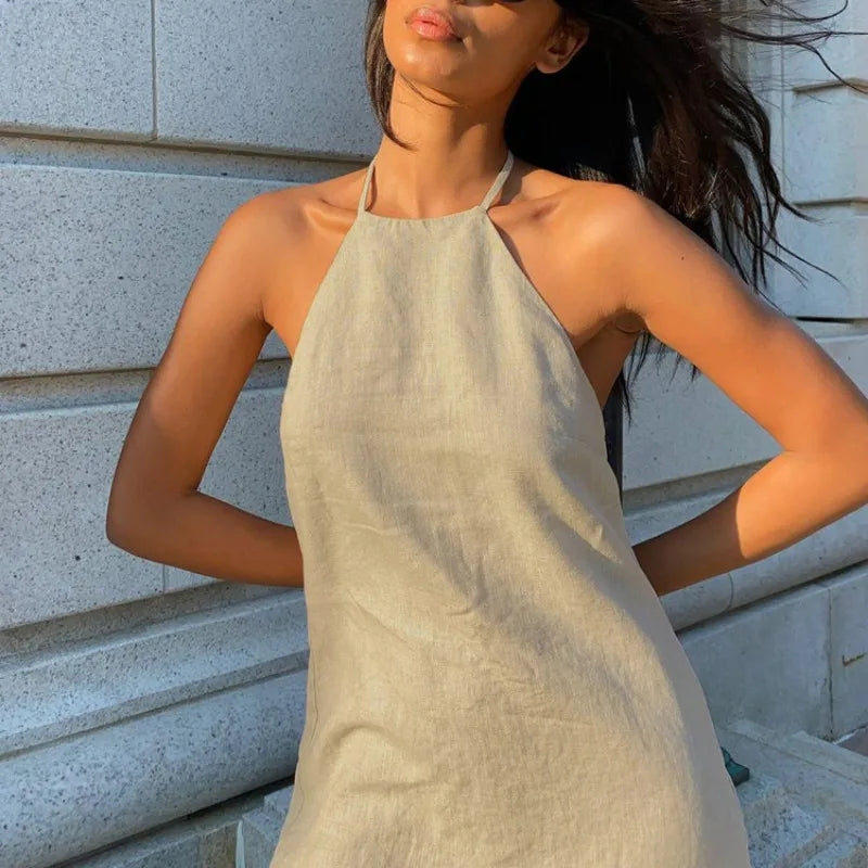 Najat Backless Dress