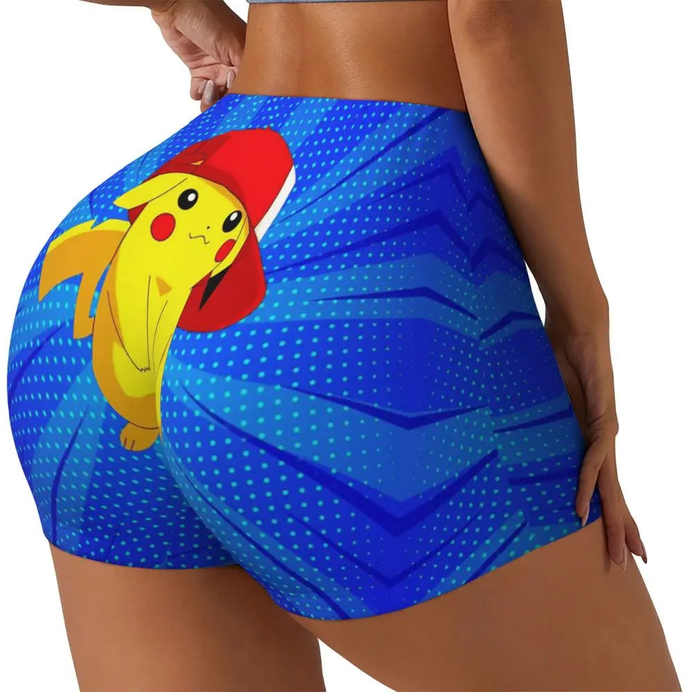 Ghandi Custom Pikachus Yoga Shorts