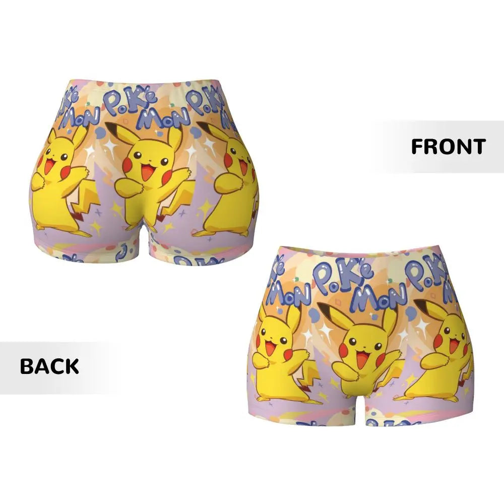 Ghandi Custom Pikachus Yoga Shorts