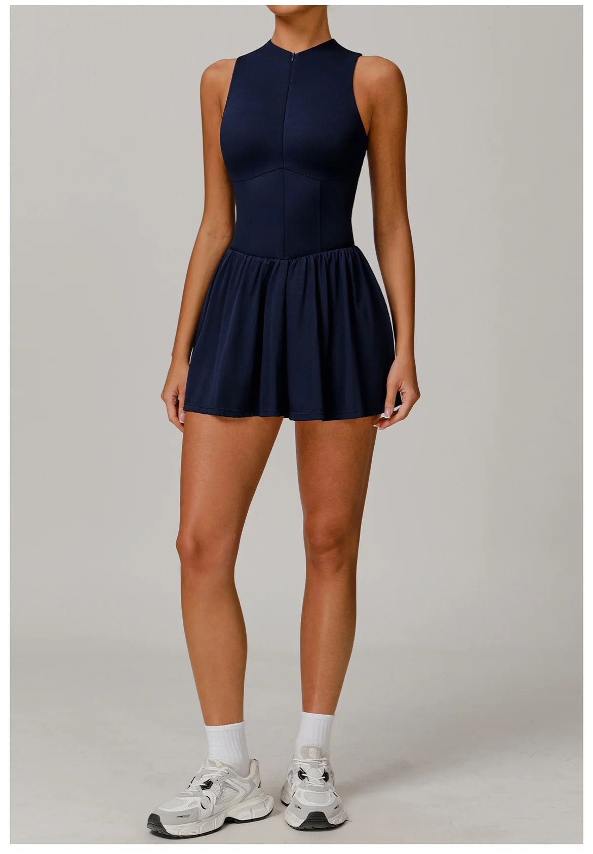 Fake Two-piece Sports Dress