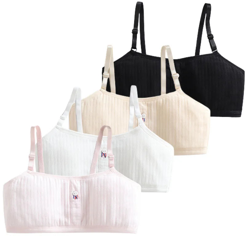 4 Pcs/Lot Teen Girl Sports Bra