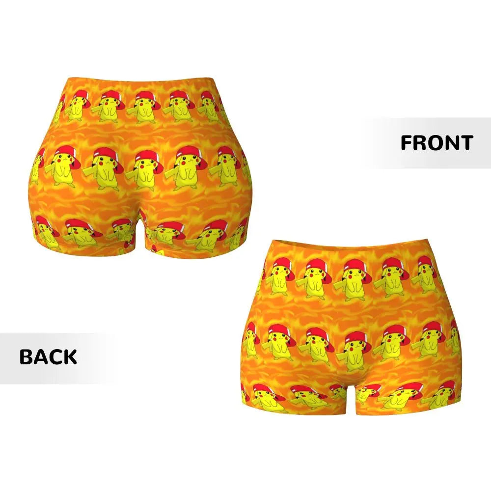 Ghandi Custom Pikachus Yoga Shorts