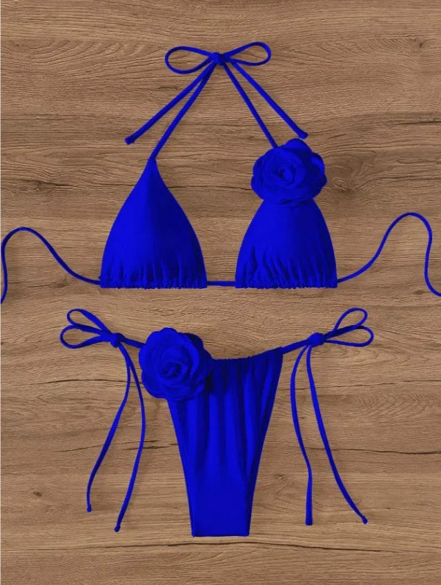 Rosa Sexy Bikini Set
