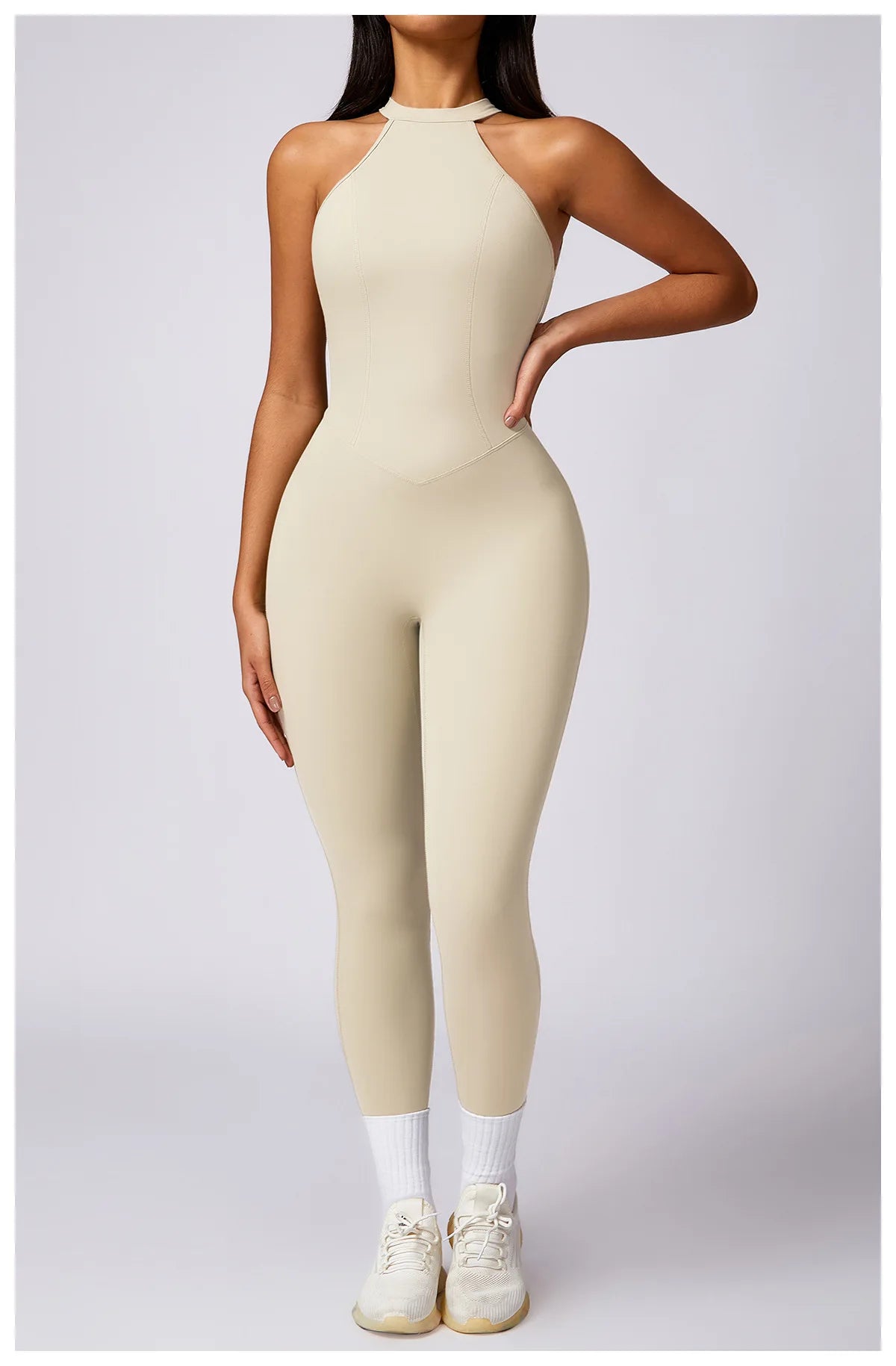 Delaila3 Backless Bodysuit