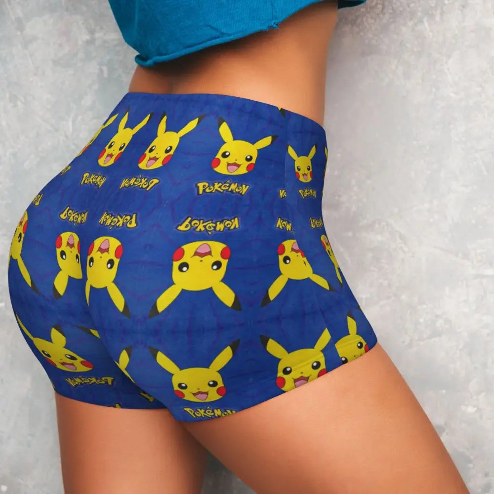 Ghandi Custom Pikachus Yoga Shorts
