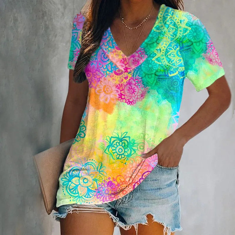 Amaya 3D Print T Shirt