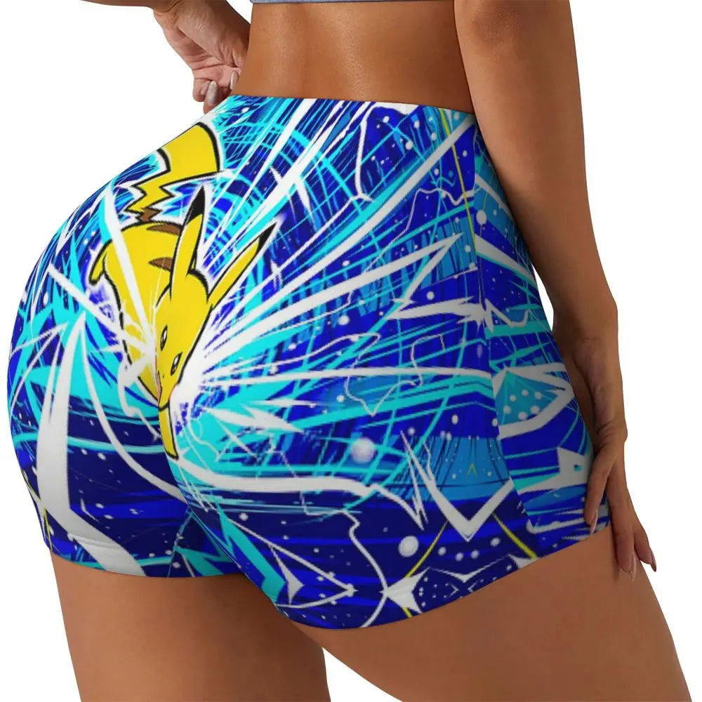 Ghandi Custom Pikachus Yoga Shorts
