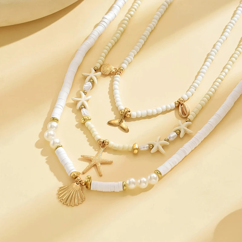 Bohemian Starfish Necklace