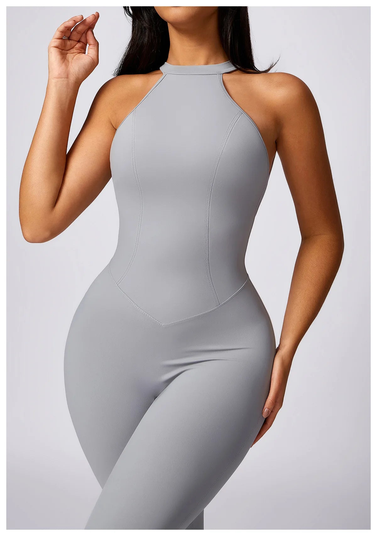 Delaila3 Backless Bodysuit