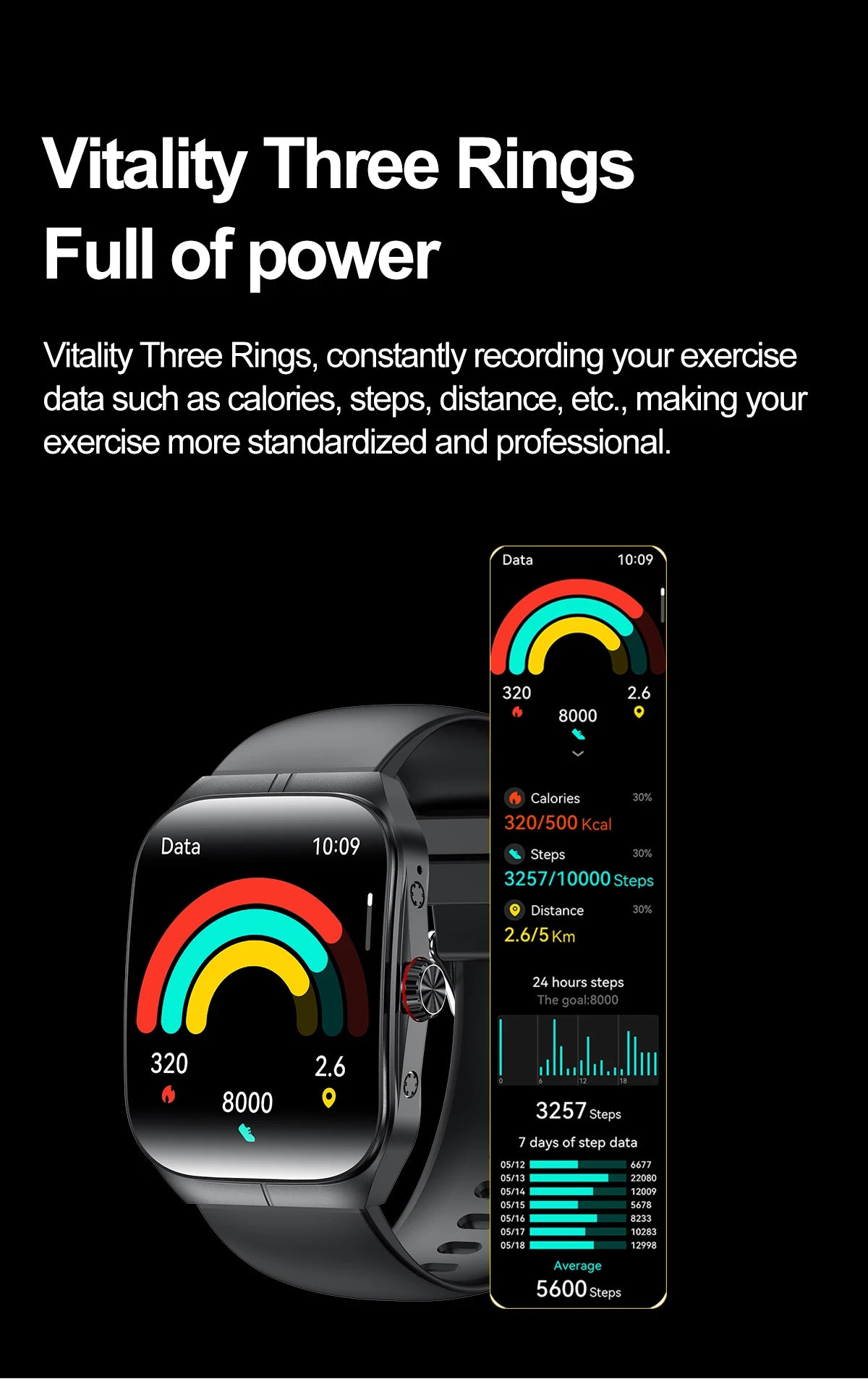 Nazly smart watch