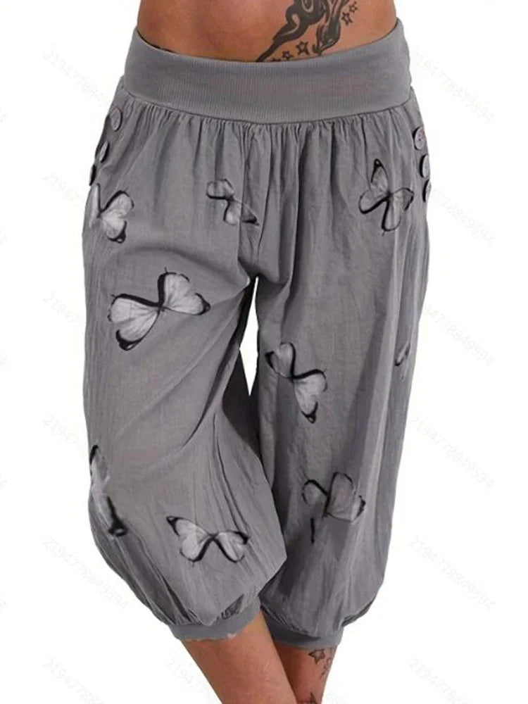 Hania Butterfly Capri Pants