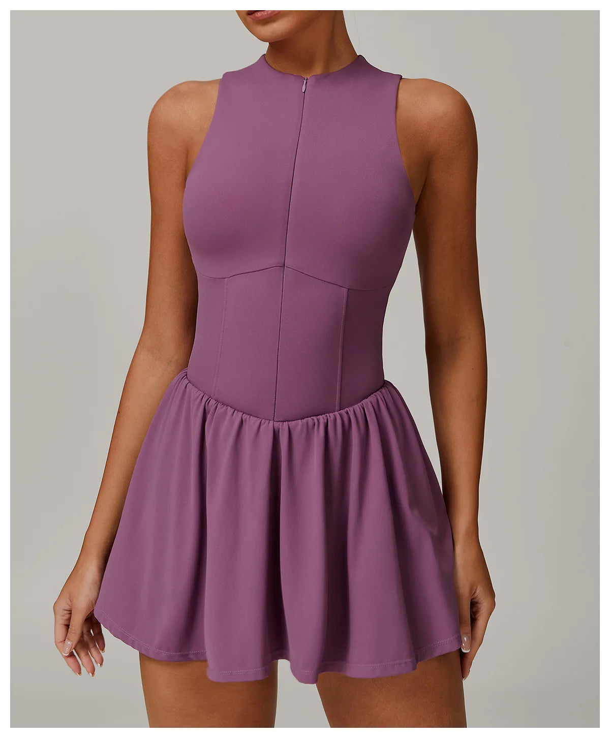 Fake Two-piece Sports Dress