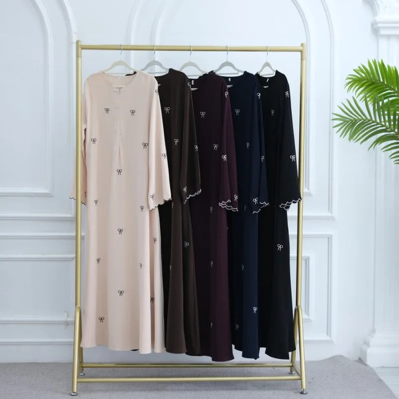 Somaya Embroidery Abaya