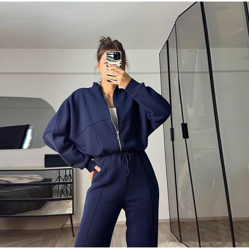 Madlin Sweatshirt Pants Set