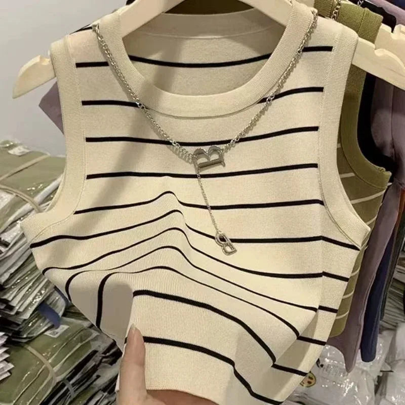 2025 Striped Vest