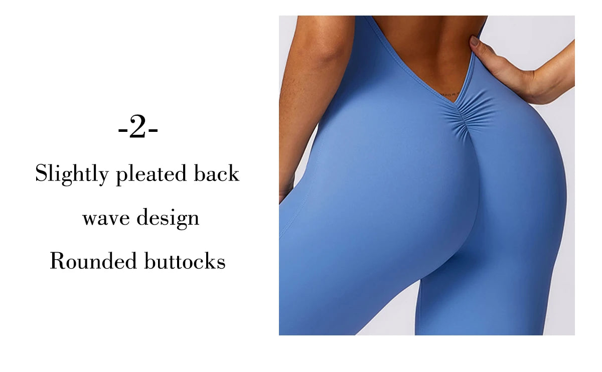 Delaila3 Backless Bodysuit
