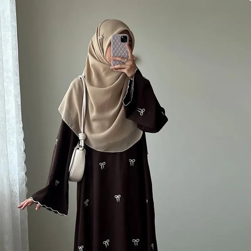 Somaya Embroidery Abaya