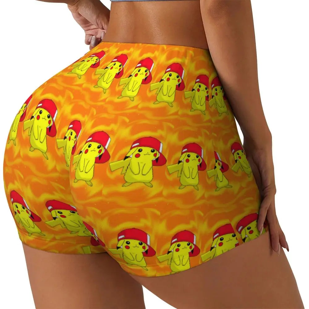 Ghandi Custom Pikachus Yoga Shorts